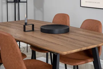 Inca Matgrupp 160 cm Rektangulär med 4 Polar stolar - Möbler - Bord & matgrupp - Matgrupp