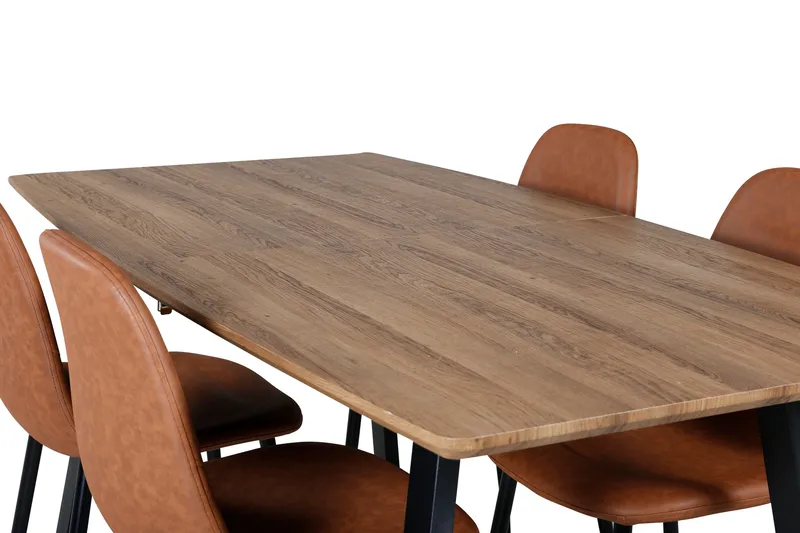 Inca Matgrupp 160 cm Rektangulär med 4 Polar stolar - Möbler - Bord & matgrupp - Matgrupp
