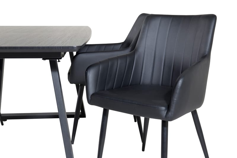 Inca Matgrupp Förlängningsbar 160 cm Rektangulär med 4 Comfort stolar - Möbler - Bord & matgrupp - Matgrupp