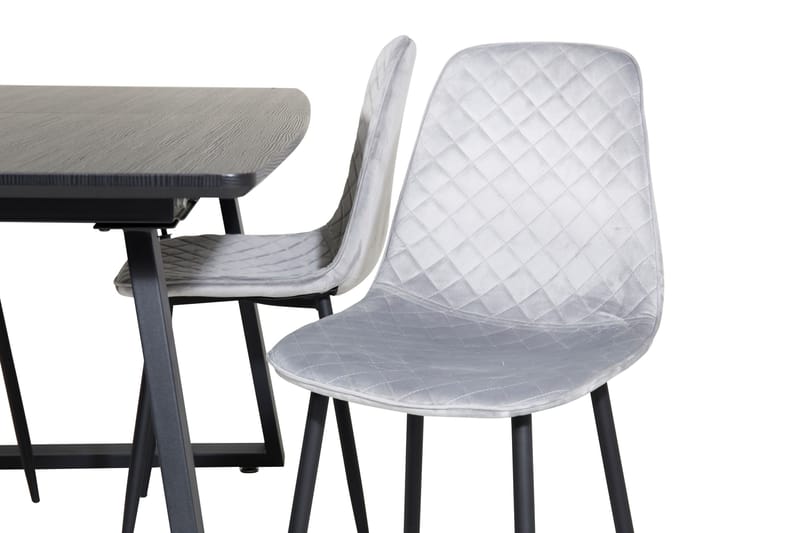 Inca Matgrupp Förlängningsbar 160 cm Rektangulär med 4 Polar stolar - Möbler - Bord & matgrupp - Matgrupp