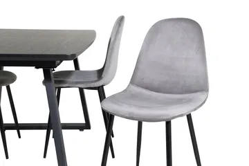 Inca Matgrupp Förlängningsbar 160 cm Rektangulär med 4 Polar stolar - Möbler - Bord & matgrupp - Matgrupp