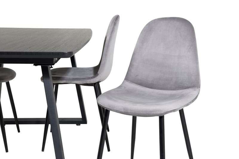 Inca Matgrupp Förlängningsbar 160 cm Rektangulär med 4 Polar stolar - Möbler - Bord & matgrupp - Matgrupp