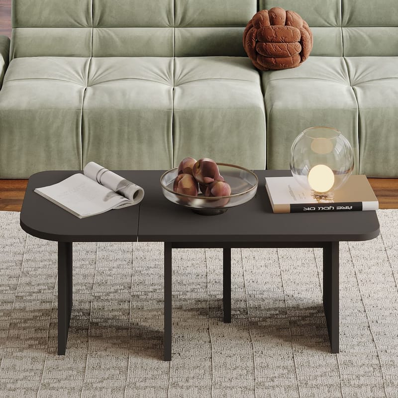 Iris Soffbordsset 90x35x45 cm - Antracit - Möbler - Bord & matgrupp - Soffbord