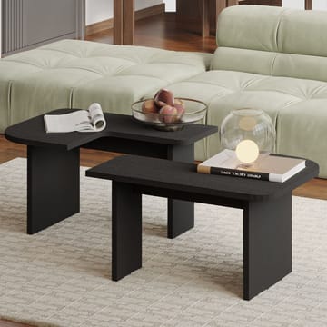Iris Soffbordsset 90x35x45 cm - Svart - Möbler - Bord & matgrupp - Soffbord