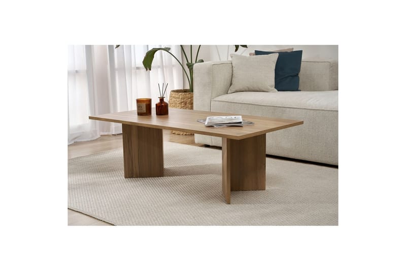 Isami Soffbord 119 cm - Brun - Möbler - Bord & matgrupp - Soffbord