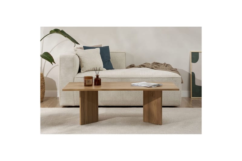 Isami Soffbord 119 cm - Brun - Möbler - Bord & matgrupp - Soffbord