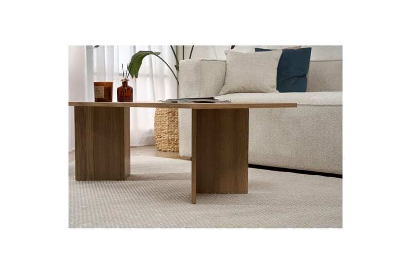 Isami Soffbord 119 cm - Brun - Möbler - Bord & matgrupp - Soffbord