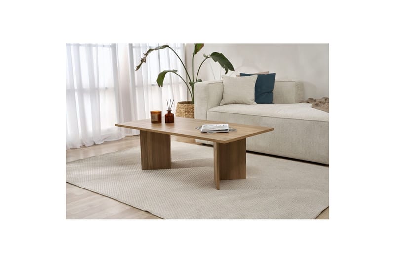 Isami Soffbord 119 cm - Brun - Möbler - Bord & matgrupp - Soffbord