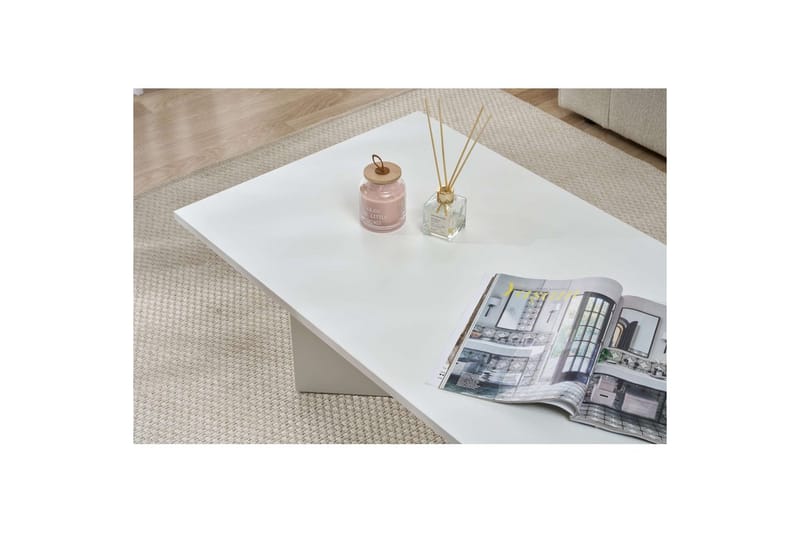 Isami Soffbord 119 cm - Vit - Möbler - Bord & matgrupp - Soffbord