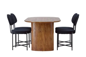 Isolde Matbord 180x90 cm med 4 Stella Matstol - Möbler - Bord & matgrupp - Matgrupp