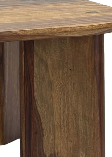 Ivoano Soffbord 60 cm Lantlig stil - Varm mörkbrun - Möbler - Bord & matgrupp - Soffbord