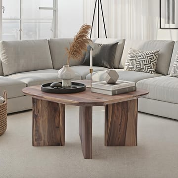 Ivoano Soffbord 60 cm Lantlig stil - Varm mörkbrun - Möbler - Bord & matgrupp - Soffbord