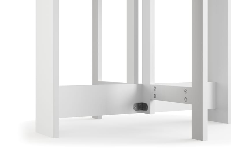Jeba Rektangulärt Matbord med klaffar 80 cm med plats för 4 personer - Vit - Möbler - Bord & matgrupp - Matbord & köksbord