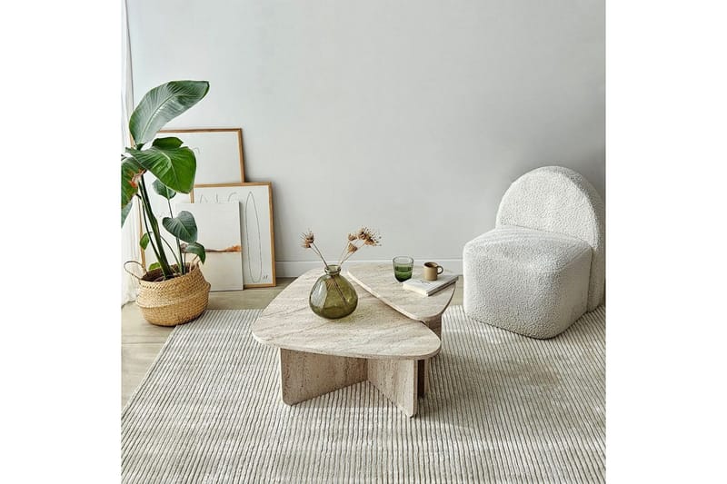 Jewa Soffbord 90 cm - Beige - Möbler - Bord & matgrupp - Soffbord