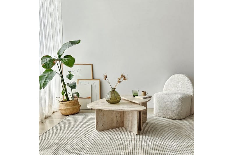 Jewa Soffbord 90 cm - Beige - Möbler - Bord & matgrupp - Soffbord