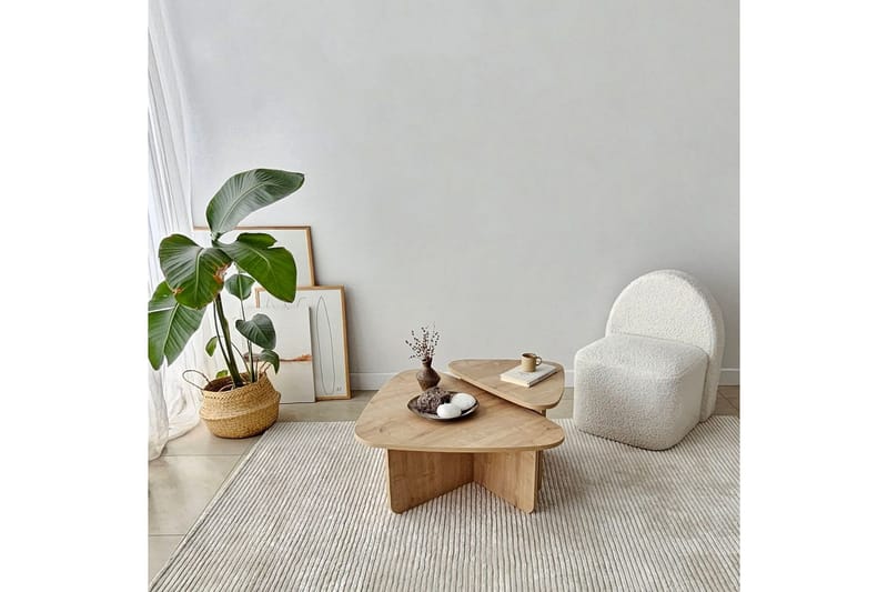 Jewa Soffbord 90 cm - Natural - Möbler - Bord & matgrupp - Soffbord