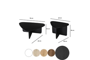 Jewa Soffbord 90 cm - Svart - Möbler - Bord & matgrupp - Soffbord