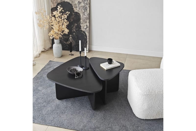 Jewa Soffbord 90 cm - Svart - Möbler - Bord & matgrupp - Soffbord