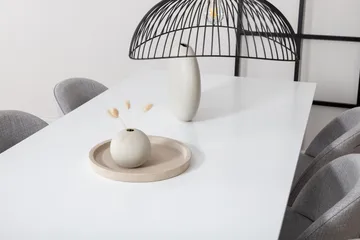 Jimms Matgrupp 195 cm Rektangulär med 6 Sedavi Stolar - Svart - Möbler - Bord & matgrupp - Matgrupp