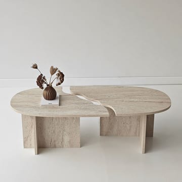 Jorvis Soffbord 120 cm Oval - Travertin - Möbler - Bord & matgrupp - Soffbord