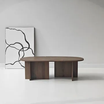 Jorvis Soffbord 120 cm Oval - Valnöt - Möbler - Bord & matgrupp - Soffbord