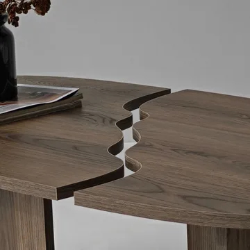 Jorvis Soffbord 120 cm Oval - Valnöt - Möbler - Bord & matgrupp - Soffbord