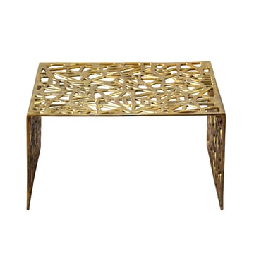 Junino 60 cm Kvadratiskt Soffbord i Metall - Guld - Möbler - Bord & matgrupp - Soffbord
