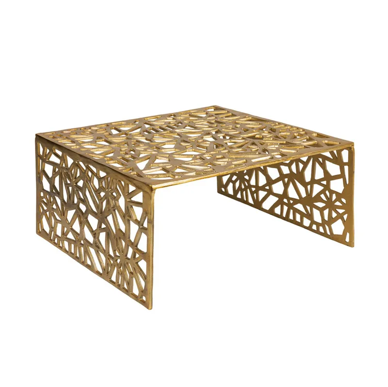 Junino Soffbord 60 cm, Guldfärgad