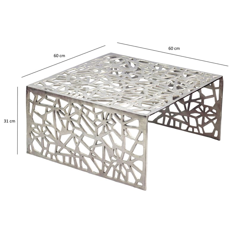 Junino Soffbord 60 cm - Silverfärgad - Möbler - Bord & matgrupp - Soffbord