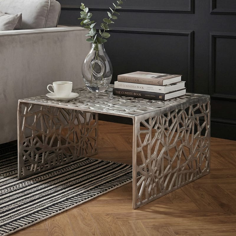 Junino Soffbord 60 cm - Silverfärgad - Möbler - Bord & matgrupp - Soffbord