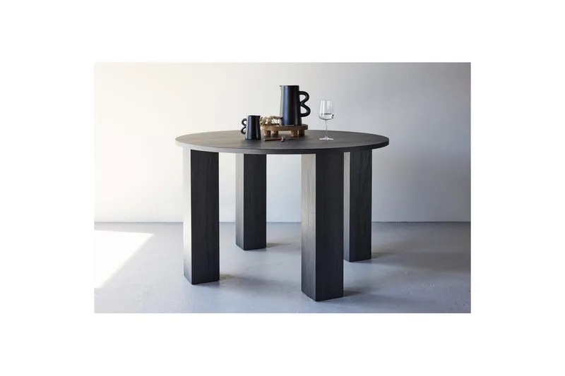 Juno Matbord 120 cm - Svart - Möbler - Bord & matgrupp - Matbord & köksbord