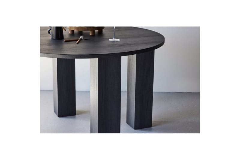 Juno Matbord 120 cm - Svart - Möbler - Bord & matgrupp - Matbord & köksbord