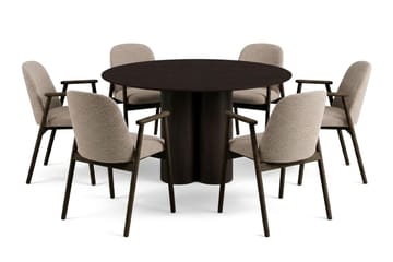 130 cm - Svartlaserad ek