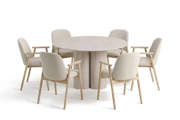 130 cm - Rökt ek