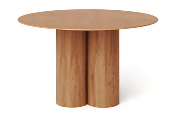 Juno Runt Matbord ø130 cm Fanér - Ek - Möbler - Bord & matgrupp - Matbord & köksbord