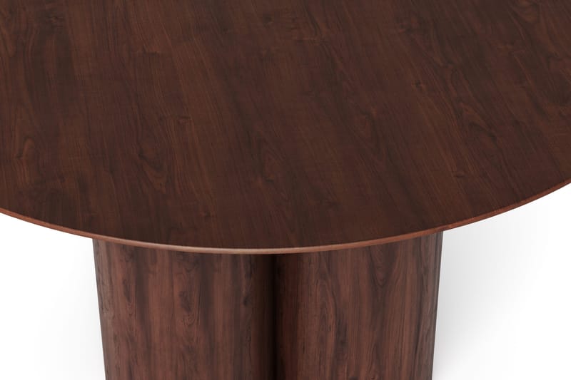 Juno Runt Matbord ø130 cm Fanér - Valnöt - Möbler - Bord & matgrupp - Matbord & köksbord