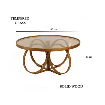 Kashiwa Soffbord 100 cm - Mörkbrun - Möbler - Bord & matgrupp - Soffbord
