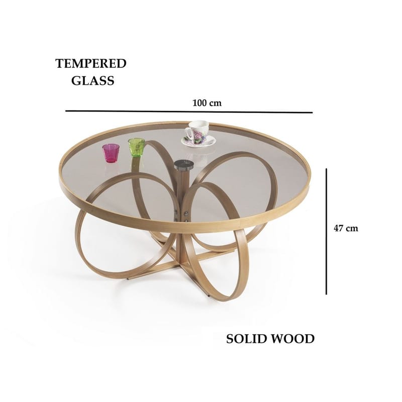 Kashiwa Soffbord 100 cm - Natur - Möbler - Bord & matgrupp - Soffbord