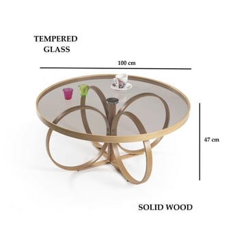 Kashiwa Soffbord 100 cm - Natur - Möbler - Bord & matgrupp - Soffbord