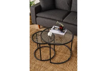 Kashiwa Soffbord 60 cm - Svart - Möbler - Bord & matgrupp - Soffbord