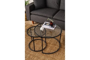 Kashiwa Soffbord 60 cm - Svart - Möbler - Bord & matgrupp - Soffbord