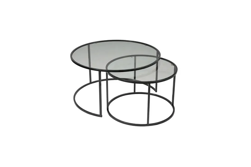 Kashiwa Soffbord 80 cm, Svart