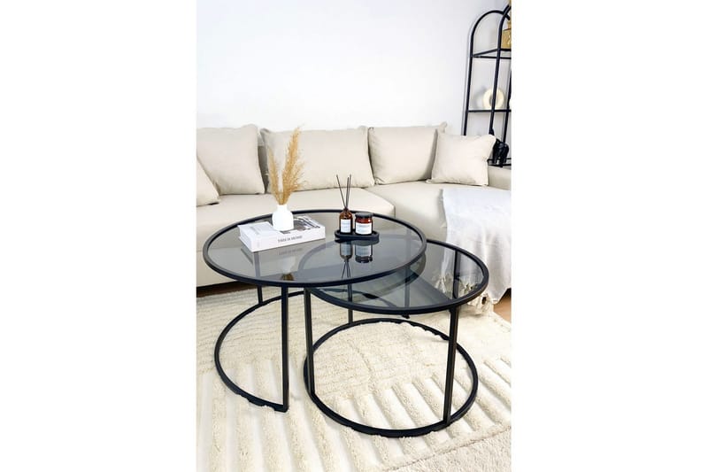 Kashiwa Soffbord 80 cm - Svart - Möbler - Bord & matgrupp - Soffbord