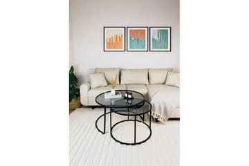 Kashiwa Soffbord 80 cm - Svart - Möbler - Bord & matgrupp - Soffbord