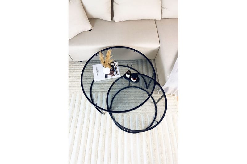 Kashiwa Soffbord 80 cm - Svart - Möbler - Bord & matgrupp - Soffbord