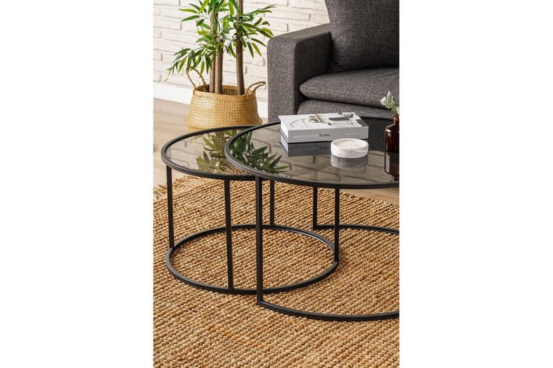 Kashiwa Soffbord 80 cm - Svart - Möbler - Bord & matgrupp - Soffbord