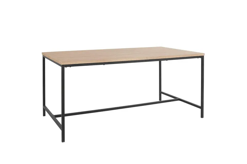 Kavi Rektangulärt Matbord 180 cm i Trä med Ekutseende, Ljusbrun