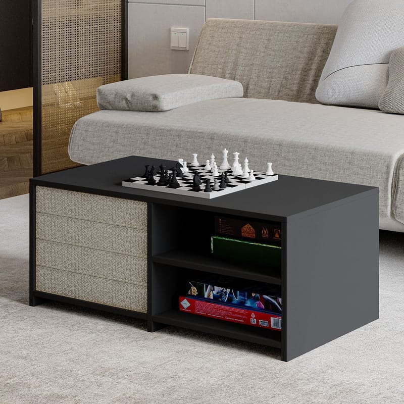 Kavon Soffbordsset 90x44,1x45 cm - Antracit - Möbler - Bord & matgrupp - Soffbord