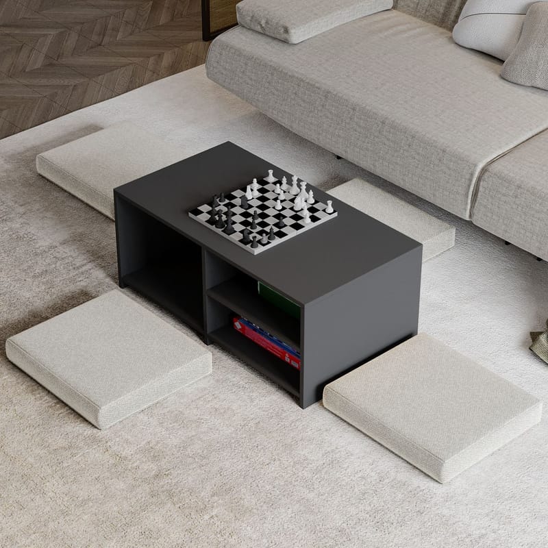 Kavon Soffbordsset 90x44,1x45 cm - Antracit - Möbler - Bord & matgrupp - Soffbord