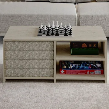 Kavon Soffbordsset 90x44,1x45 cm - Travertin - Möbler - Bord & matgrupp - Soffbord